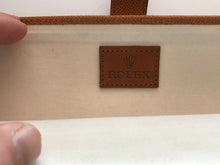 Load image into Gallery viewer, Vintage Rolex leather travel box for watches
