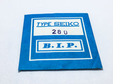 Load image into Gallery viewer, New Seiko Watch Glass B.I.P. 280 mm

