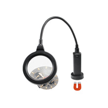 Load image into Gallery viewer, LED Magnifying lamp with magnetic base 16 LEDs for watchmakers
