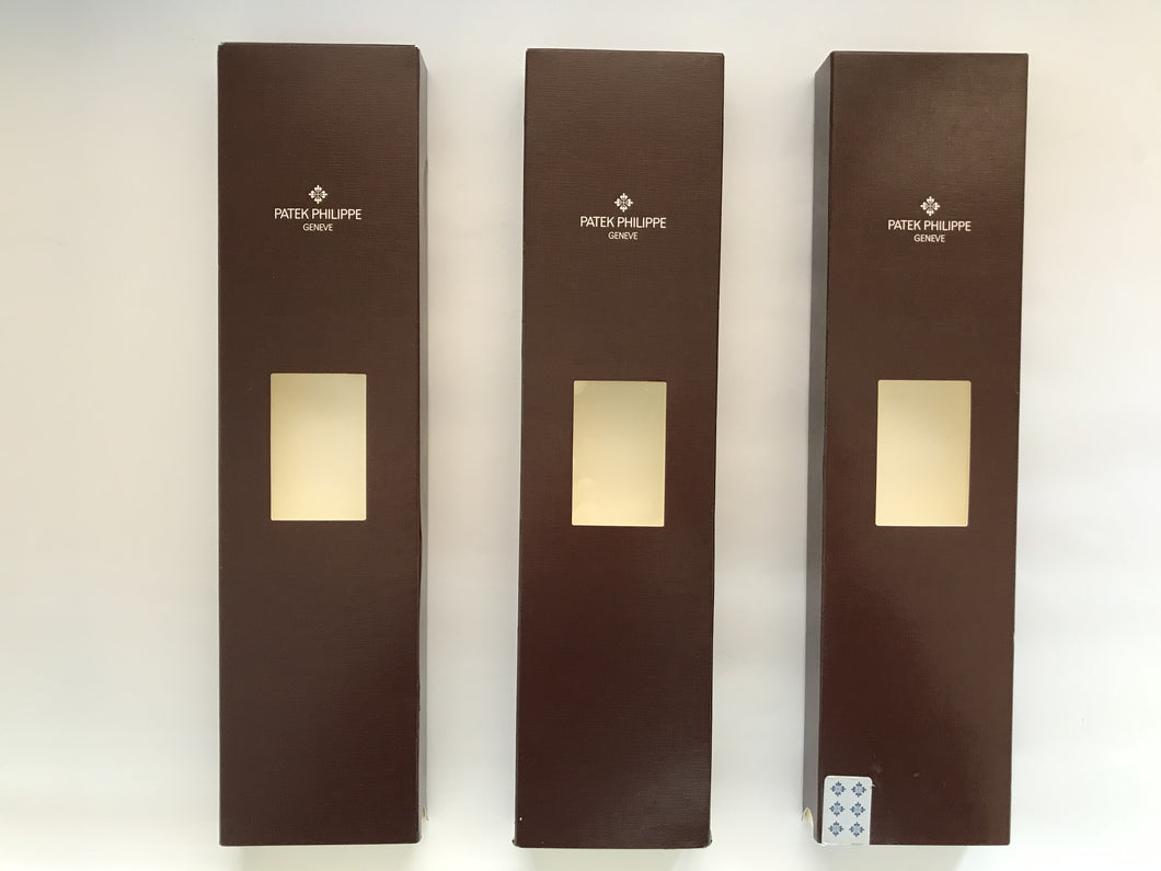 Lot of 3 Patek Philippe travel box for watches