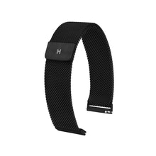 Load image into Gallery viewer, Milanaise black bracelet for smart and classic watches, 22mm, 30161450-5-22
