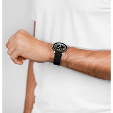 Load image into Gallery viewer, Milanaise black bracelet for smart and classic watches, 22mm, 30161450-5-22

