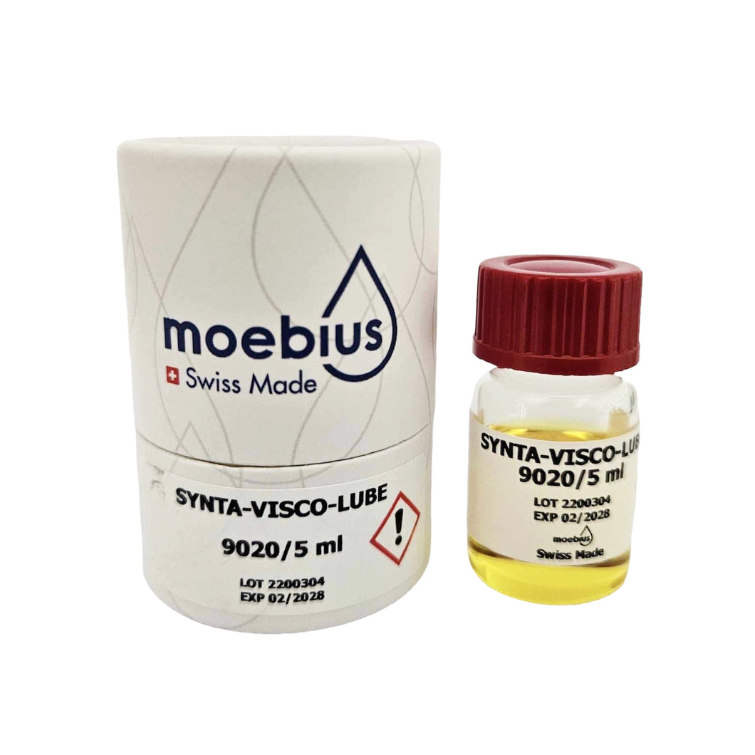 Moebius 9020 SYNTA-VISCO-LUBE synthetic universal watch fluid thin oil 5ml