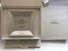 Load image into Gallery viewer, New Ebel watch ashtray with box and paper with Ebel history
