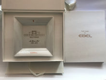 Load image into Gallery viewer, New Ebel watch ashtray with box and paper with Ebel history
