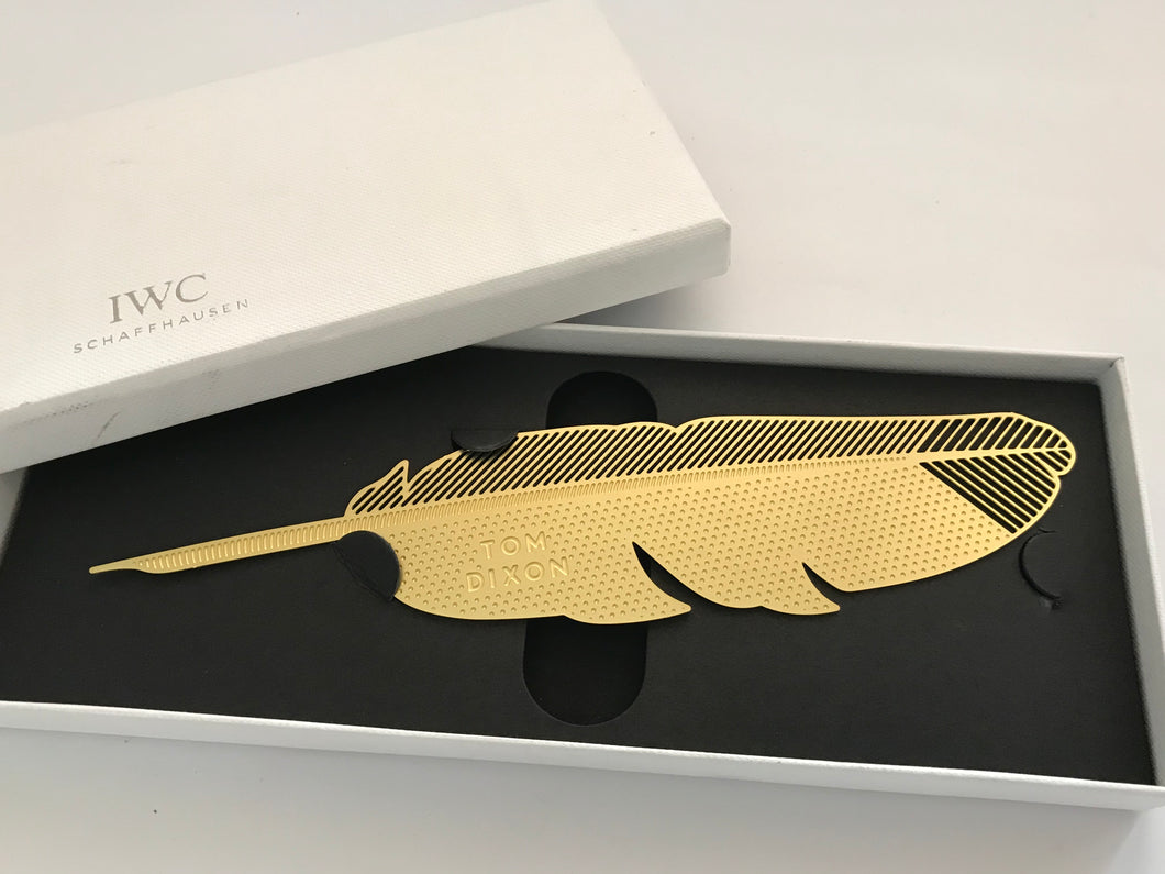 New IWC Tom Dixon Da Vinci bookmark