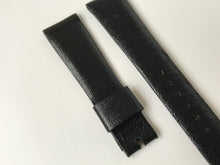 Load image into Gallery viewer, New Movado black leather strap for men watches 20mm
