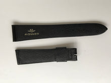 Load image into Gallery viewer, New Movado black leather strap for men watches 20mm
