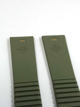 Load image into Gallery viewer, New Patek Philippe Green Rubber Strap Aquanaut 5065, 5066 Size 19/16mm

