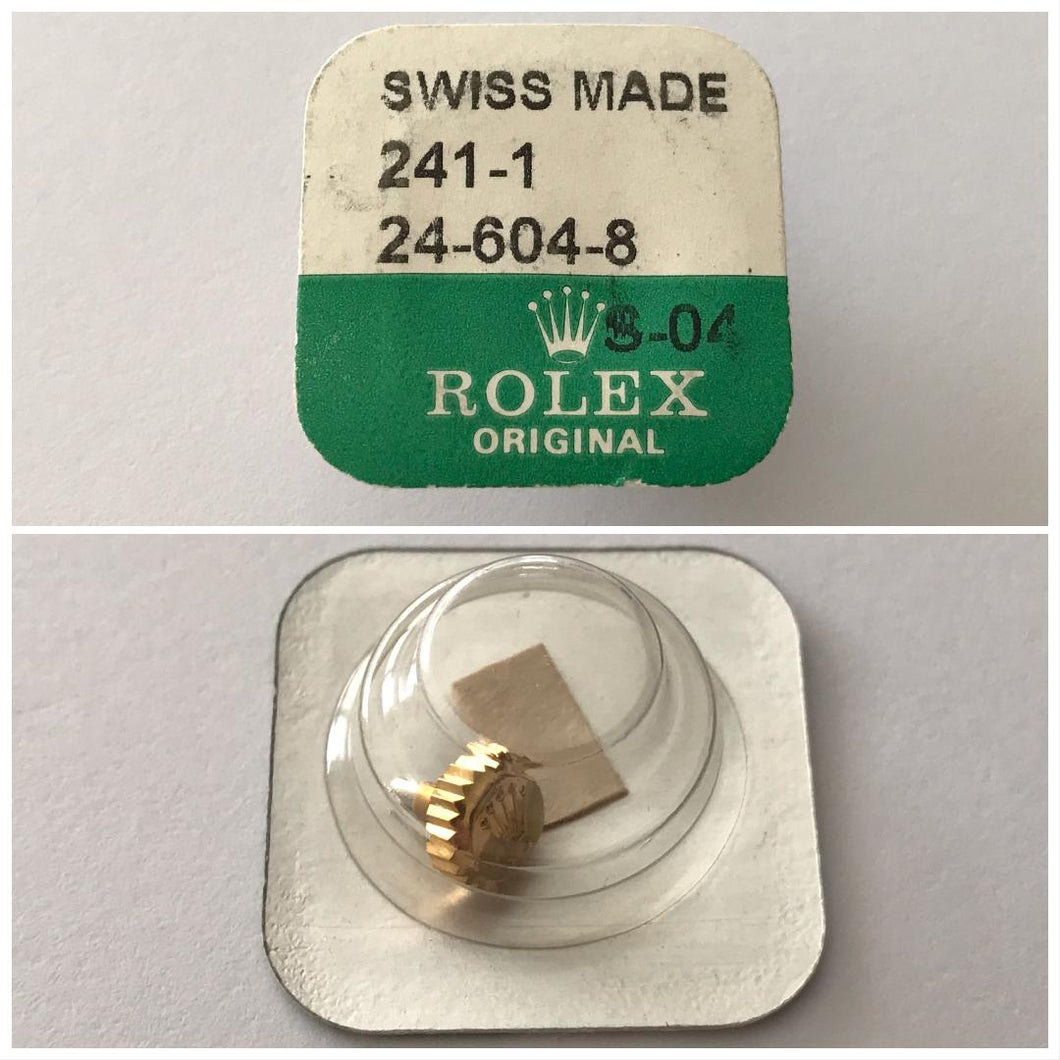 New Rolex 18k gold crown  24-604-8 16203, 16233, 16238, 16248, 16263