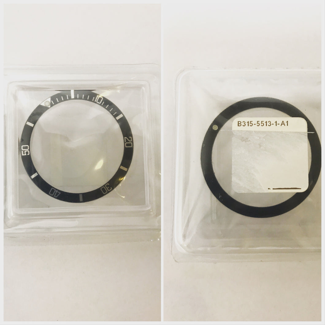 New Rolex Submariner Watch Bezel Luminova Original Sealed 5512, 1680