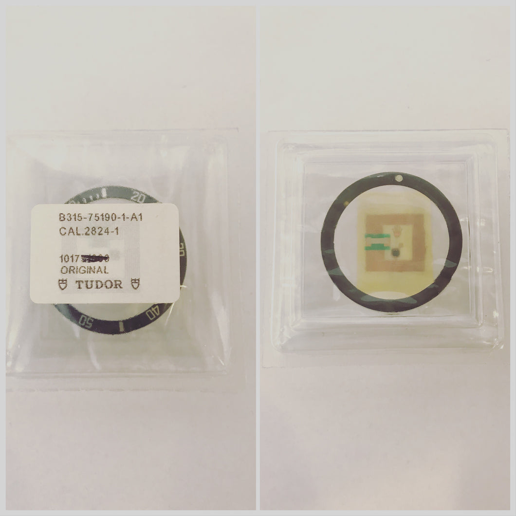 New Rolex Tudor Submariner 75190 Black Bezel part B315-75190-1-A1