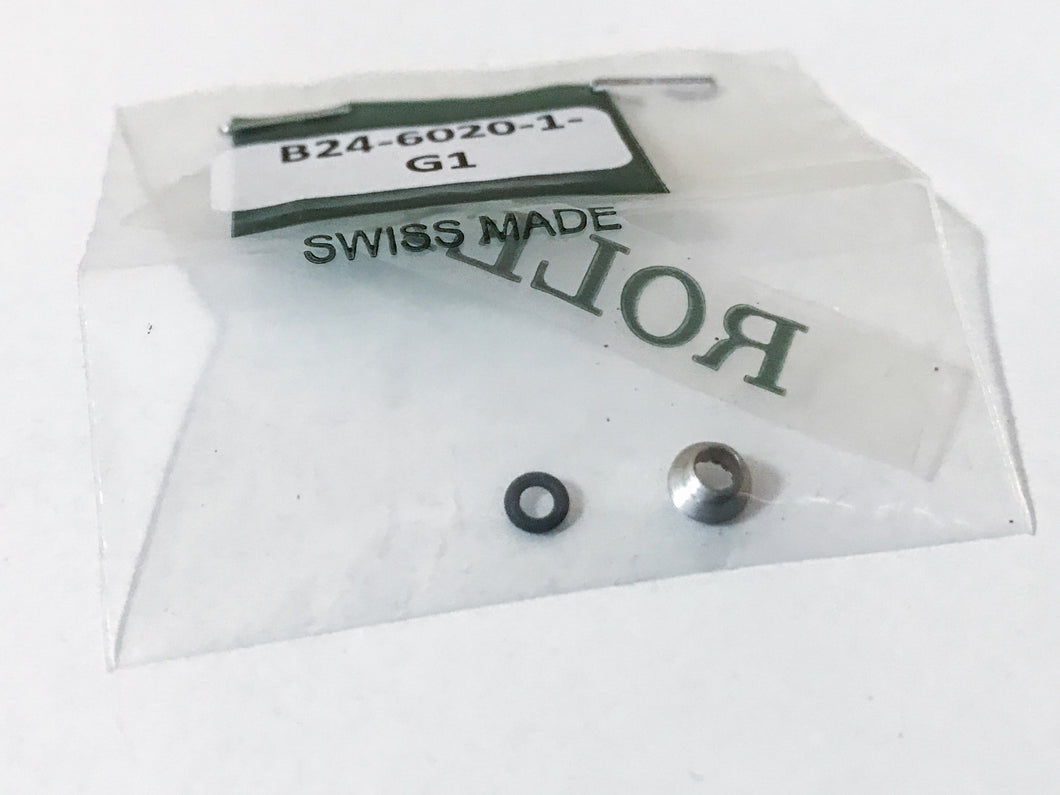 New Rolex crown tube part B24-6020-1-G1 1806, 5502, 5018, 5700, 5701, 6239, 6241, 6422