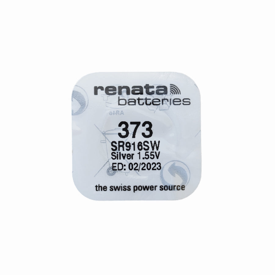 Renata 373 SR916SW Swiss Made watch battery 1.55V