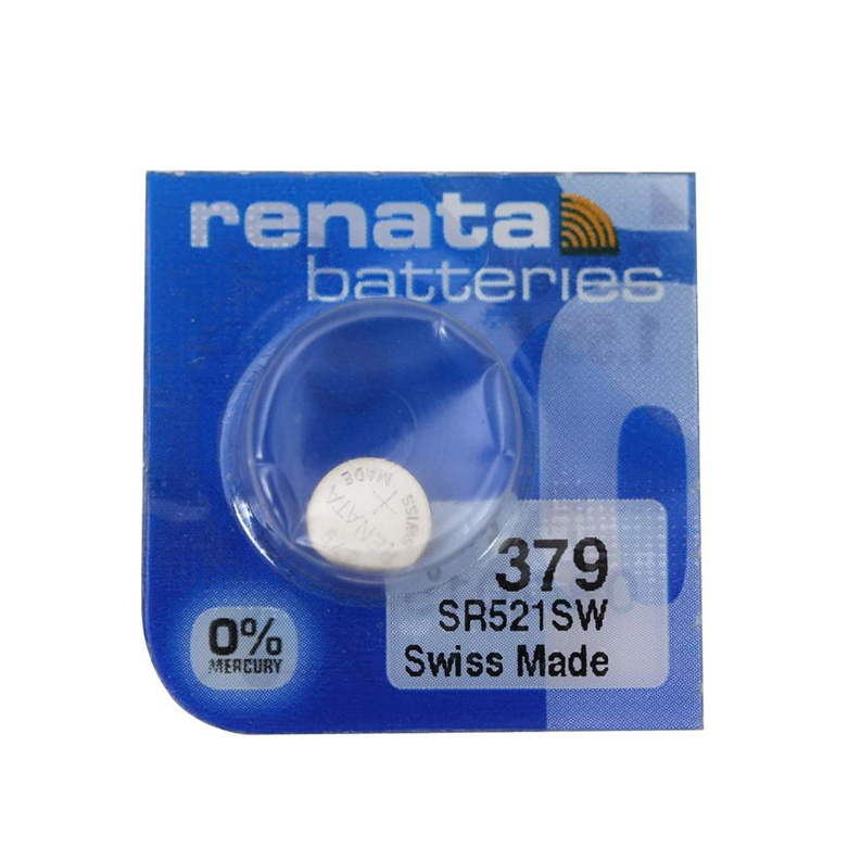 Renata 379 watch battery SR521SW 1.55V