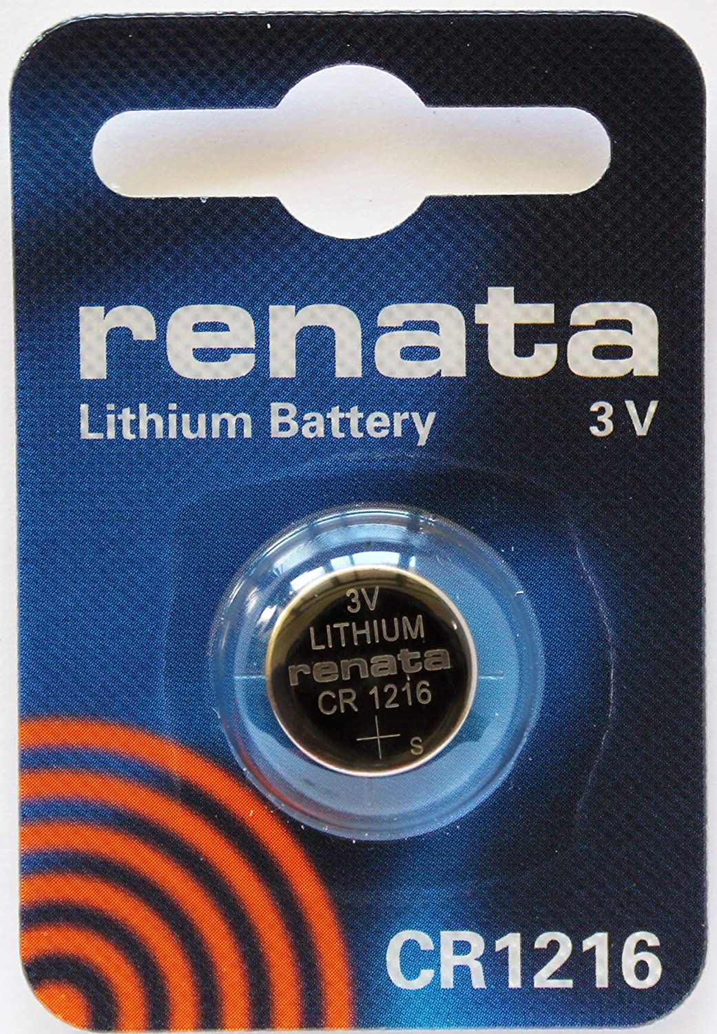 Renata CR12161Pk No. Cr1216 Lithium Coin Watch Battery