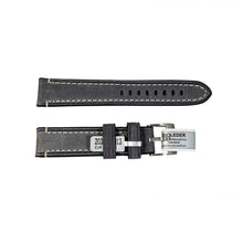 Load image into Gallery viewer, Rodeosoft Chrono dark grey watch leather strap 20mm
