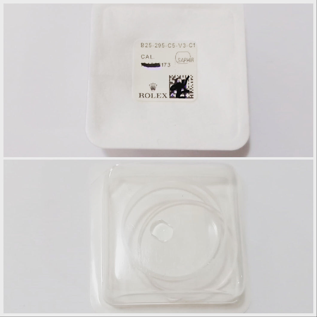 Rolex crystal glass 25-295-C5-V3 118135, 118138, 118139, 118205