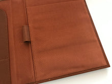 Load image into Gallery viewer, Rolex leather notebook padfolio case
