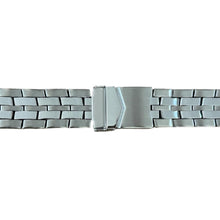 Load image into Gallery viewer, Semi solid stainless steel watch bracelet 22mm
