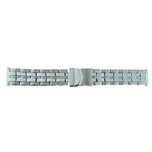 Load image into Gallery viewer, Semi solid stainless steel watch bracelet 22mm
