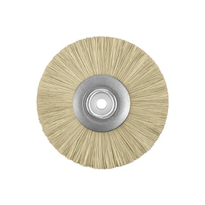 Slimline hard brush bristles, Ø 49 mm, chungking bristles with metal core