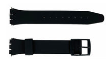 Load image into Gallery viewer, Smooth SWATCH strap with plastic clasp 17 mm
