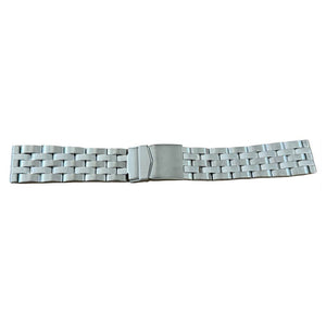 Stainless steel nickel watch bracelet 22 x 20 mm