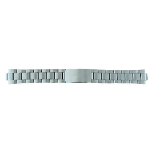 Stainless steel watch bracelet with 22, 20 and 18mm end links