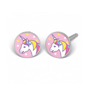 Studex stainless steel Unicorn earrings for kids ear-studs 7512-0654