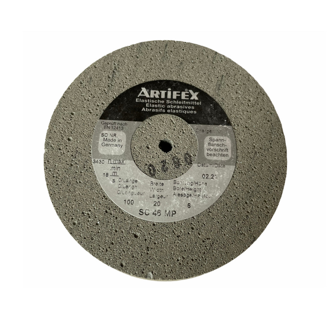 Artifex elastic abrasive grinding wheel silicon carbide for Rolex SC 46 MP
