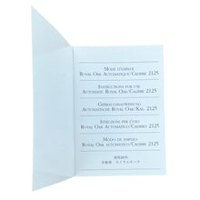 Load image into Gallery viewer, Audemars Piguet automatic 2125 instructions for use booklet
