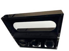 Load image into Gallery viewer, Augusta Luxury Watch Winder for 3 Watches - Carbon Look, Black
