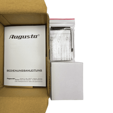 Load image into Gallery viewer, Augusta Luxury Watch Winder for 3 Watches - Carbon Look, Black
