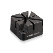 Load image into Gallery viewer, Beco black holder for watch bracelets and straps, flat version with holes
