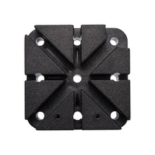 Load image into Gallery viewer, Beco black holder for watch bracelets and straps, flat version with holes
