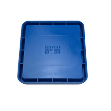 Load image into Gallery viewer, Bergeon 2379 Blue Plastic Square Supplies Tray, 70 x 70 x 13 mm
