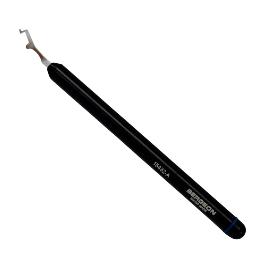 Bergeon 15432-A lever for balance cock, black, 5 mm