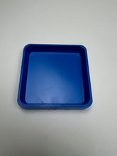 Load image into Gallery viewer, Bergeon 2379 Blue Plastic Square Supplies Tray, 70 x 70 x 13 mm
