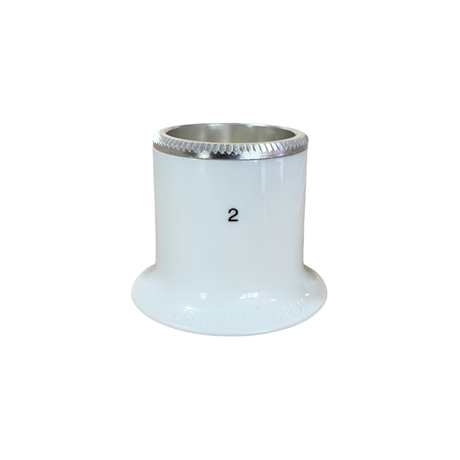 Bergeon 2611-B-4 watchmaker white loupe, magnification 2.5