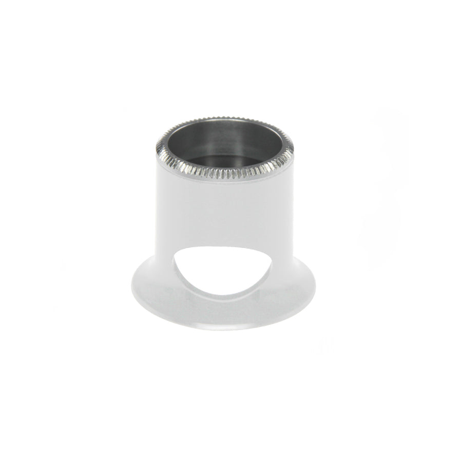 Bergeon 2611-TB-3.5 loupe, white, biconvex, ventilation port, magnification 2.8