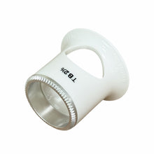 Load image into Gallery viewer, Bergeon 2611-TB-2.5 loupe, white, biconvex, ventilation port, magnification x4
