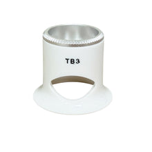 Load image into Gallery viewer, Bergeon 2611-TB-3 loupe, white, biconvex, ventilation port, magnification x3.3
