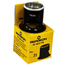 Load image into Gallery viewer, Bergeon 2611-TN 2.8x watchmaker eyeglasses loupe biconvex air 3.5
