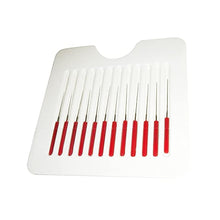 Load image into Gallery viewer, Bergeon 3008 Set of 12 Pivot Cutting Broaches with PVC Handle
