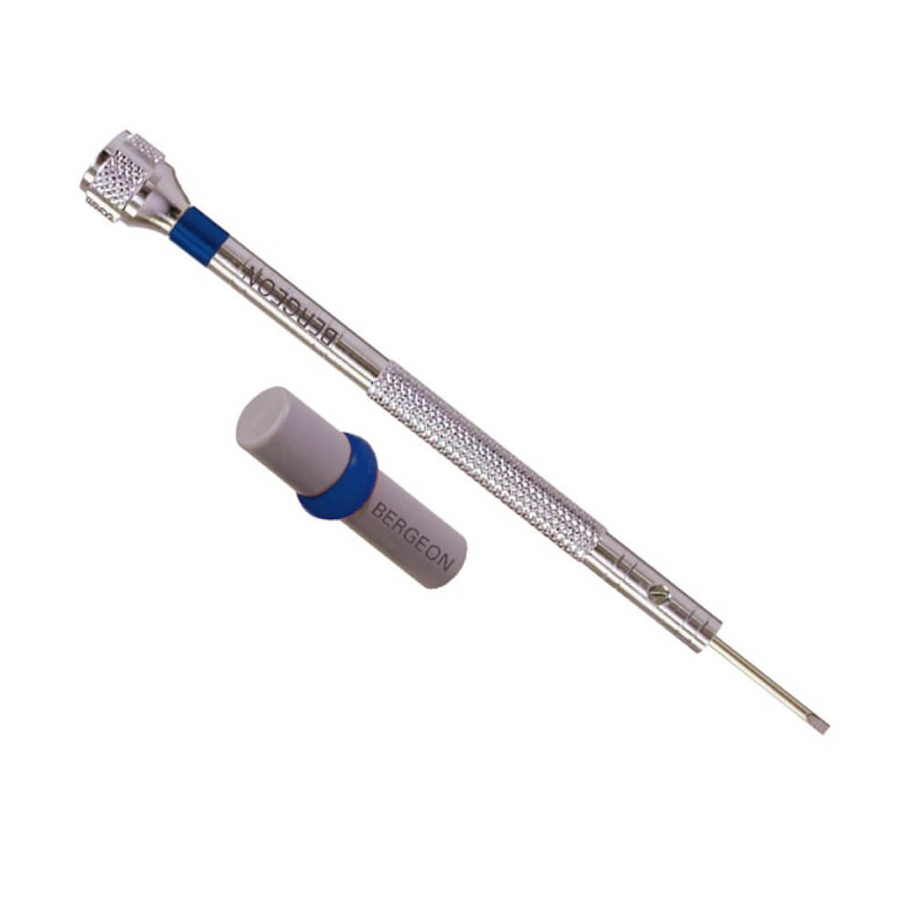 Bergeon 30080-K watchmaker screwdrivers with spare blades 2.50mm
