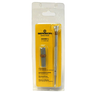 Bergeon 30080-L watchmaker screwdrivers with spare blades 3.00mm