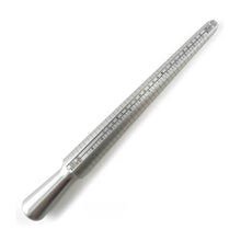 Load image into Gallery viewer, Bergeon 5235-4 aluminium international ring sizing stick tool
