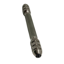 Load image into Gallery viewer, Bergeon 5679 pin vice handle in nickel plated brass, 2 chucks 0 - 1.5, 1.9 - 3 mm
