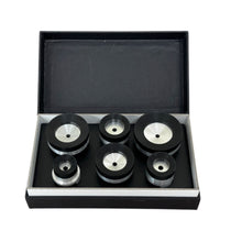 Load image into Gallery viewer, Bergeon 5700-52-6 set of 6 upper suction heads, in soft adipren for Bergeon 5700-Z press
